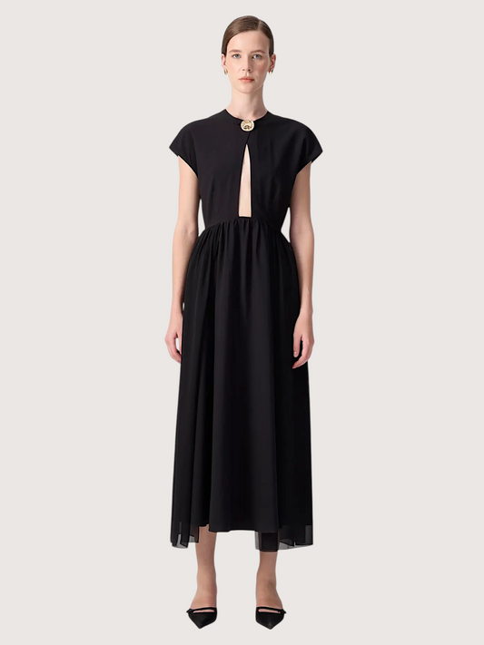 Lucia Keyhole Maxi Dress