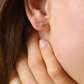 Ellipse Stud Earring