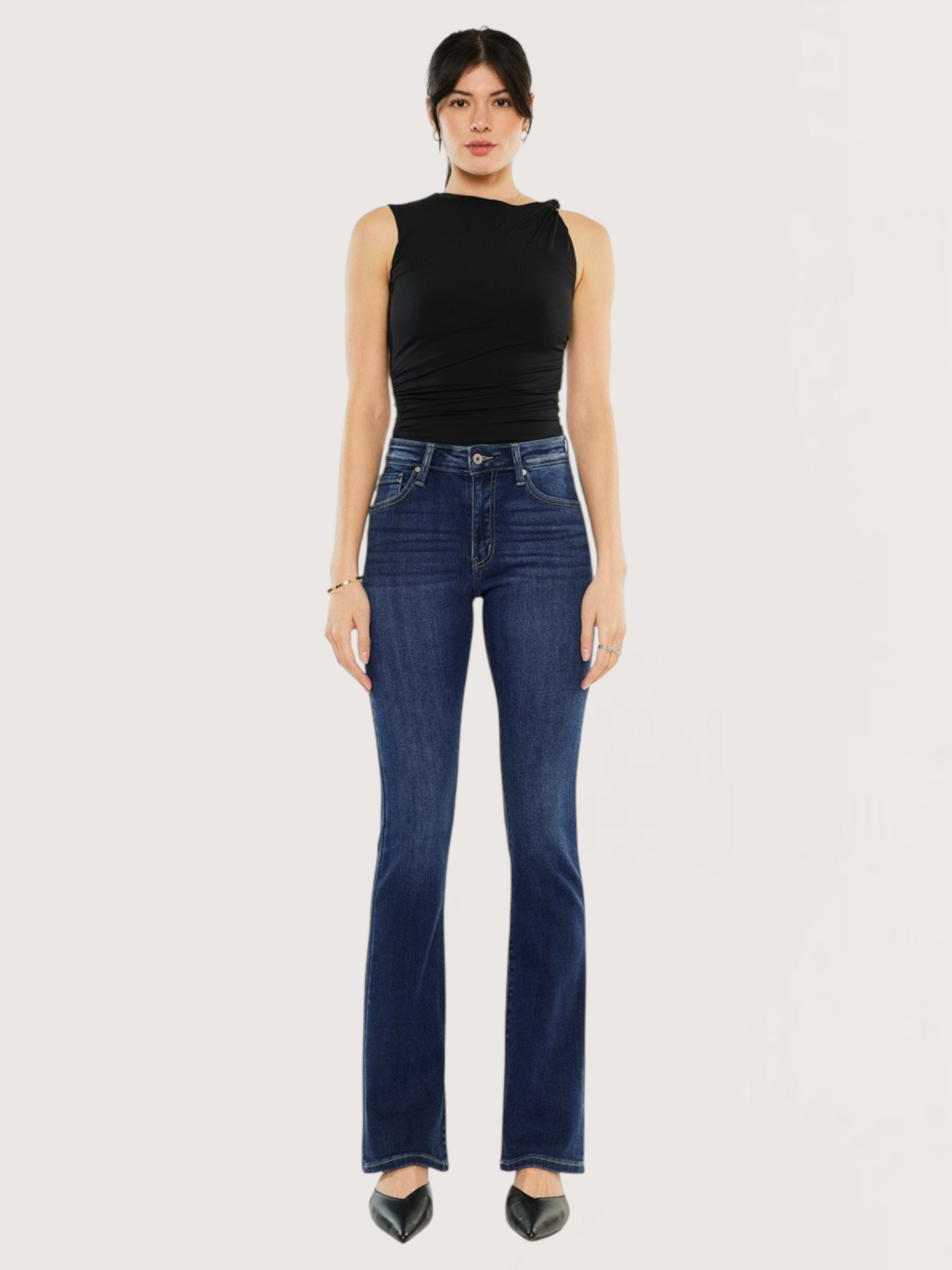 Dark Rinse Bootcut Denim