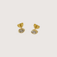 Ellipse Stud Earring