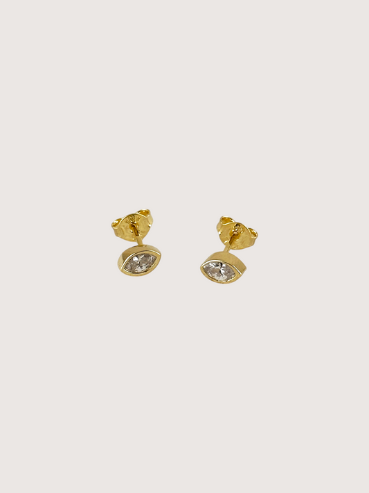 Ellipse Stud Earring
