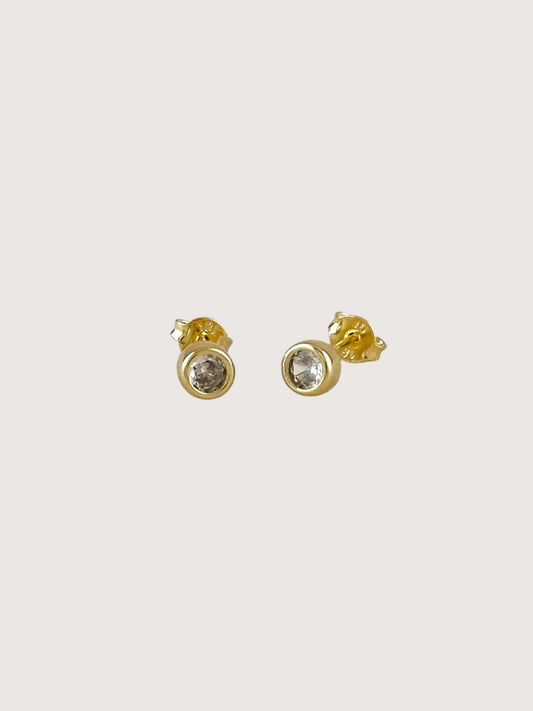 Round Stud Earring