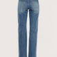 High Rise Straight Leg Denim