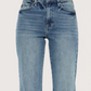 High Rise Straight Leg Denim