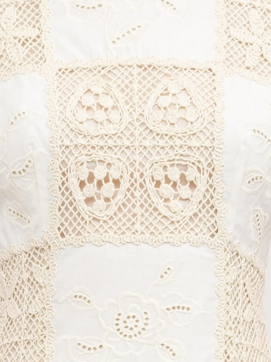 Patchwork Crochet Dress