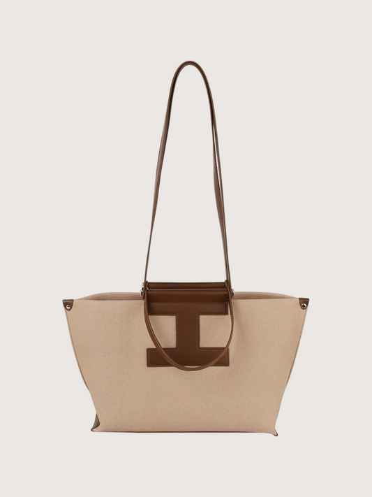 Large Canvas Tote | Coffee