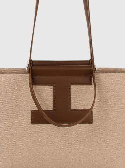 Large Canvas Tote | Coffee