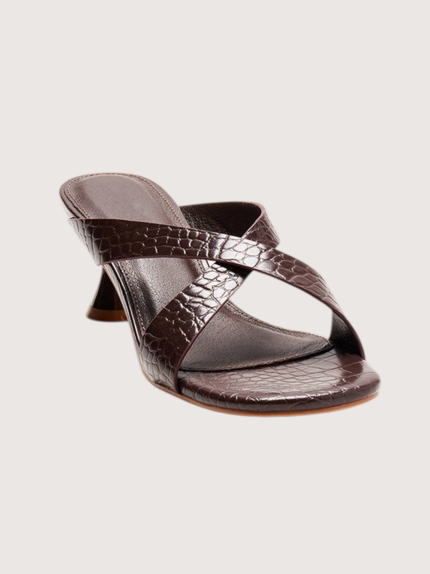 Criss Cross Low Heel