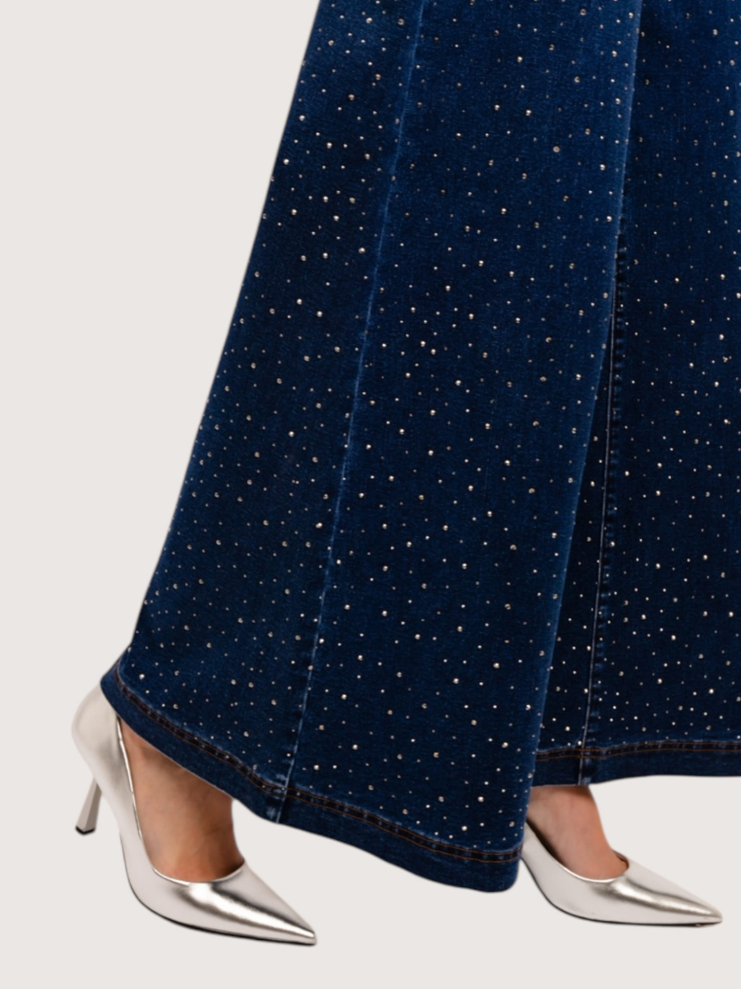 Crystal Embellished Denim