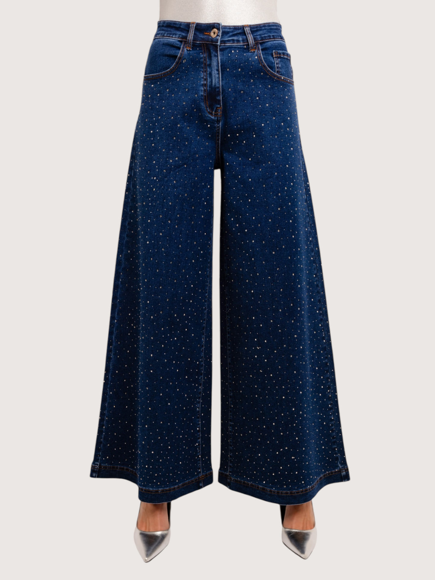 Crystal Embellished Denim