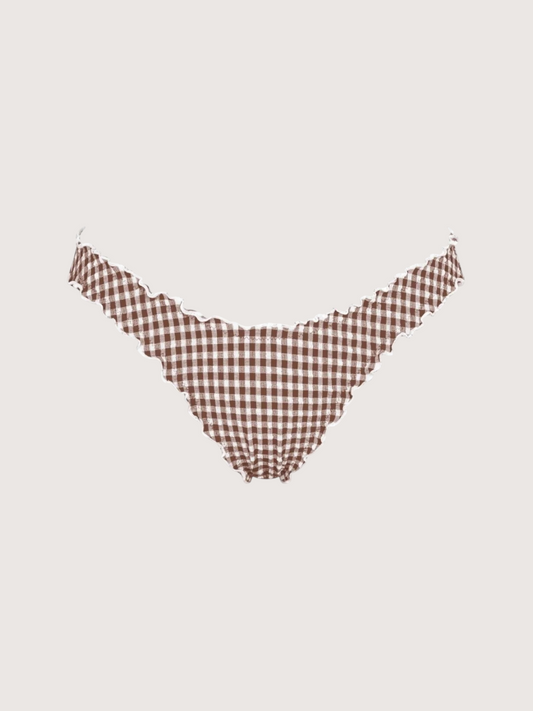 Deia Gingham Bikini Bottom