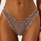 Deia Gingham Bikini Bottom