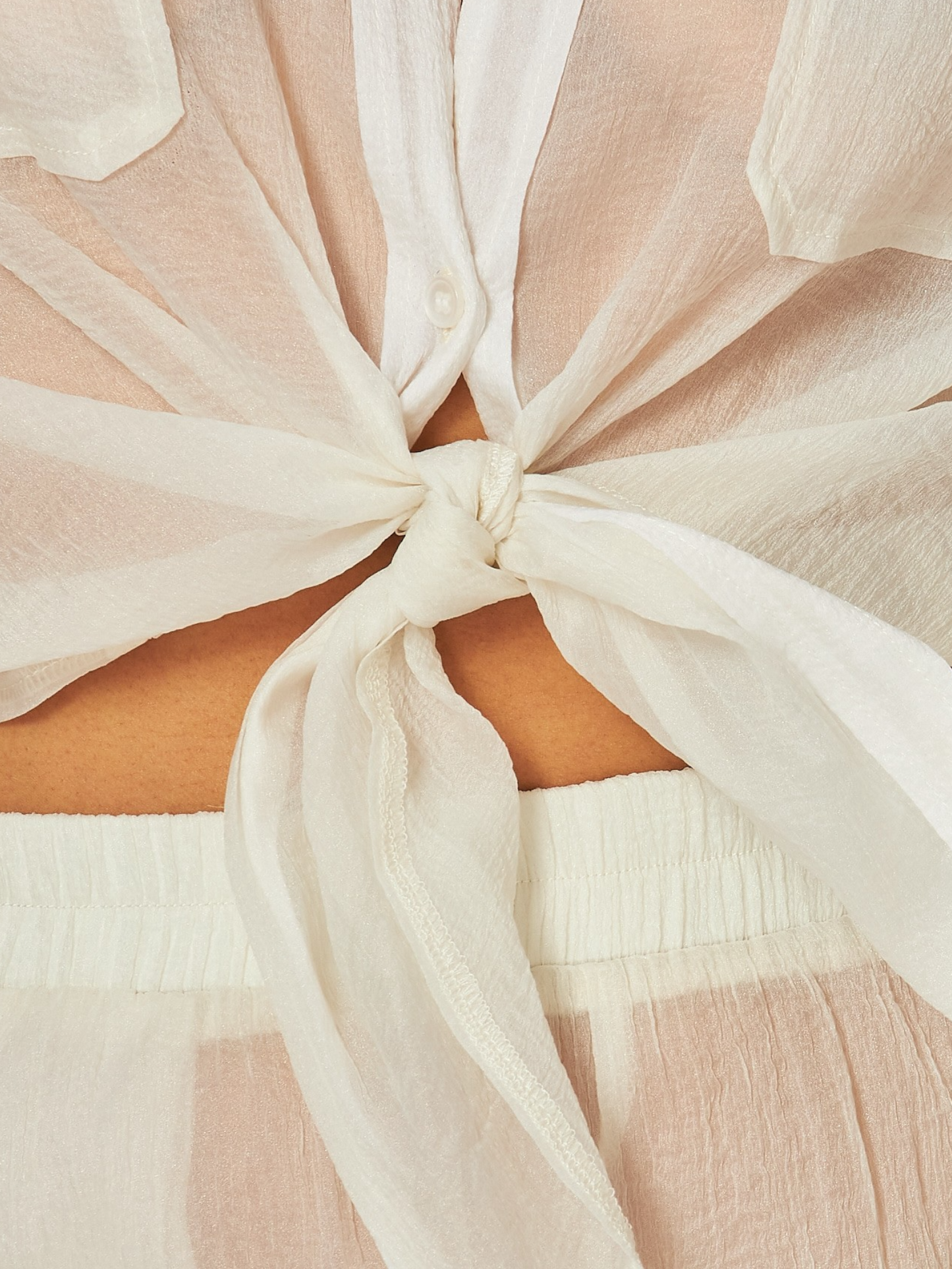 Sheer Matching Set | Ivory