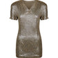 Bendel Sequin Tunic Top