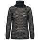 Crochet Turtleneck Top