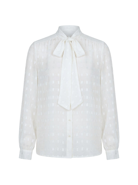 Tinsley Bow Collar Blouse