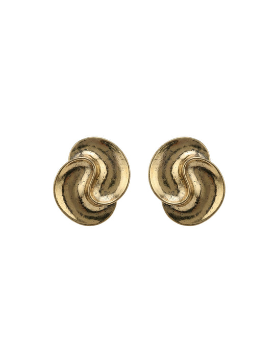 Swirl Clip On Earrings
