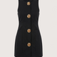 Button Up Mini Dress
