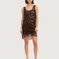 Mini Mesh Sequin Dress