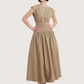Fitted Waist Midi Dress