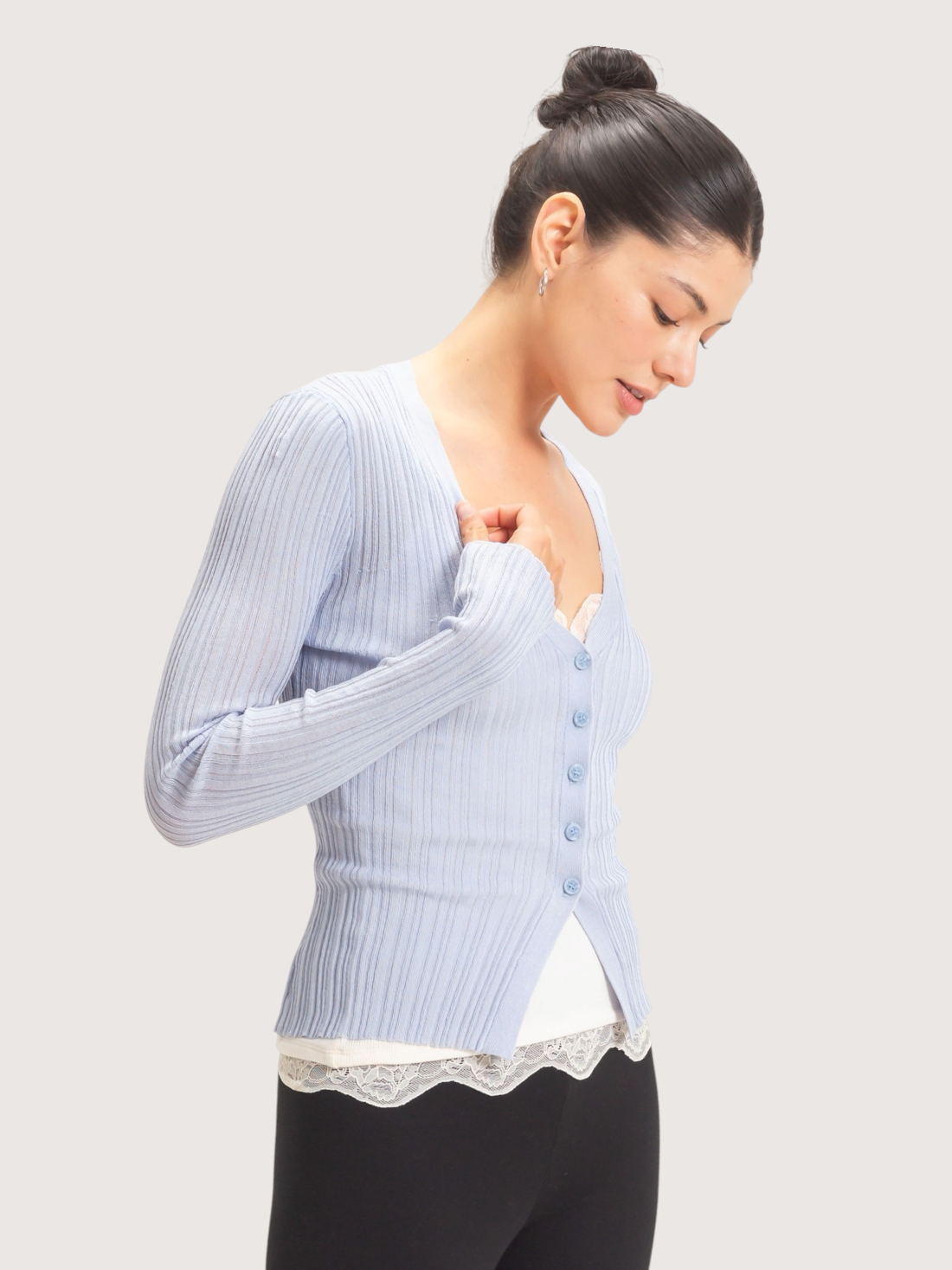 Juliet Ribbed Cardigan
