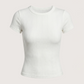 Pointelle Short Sleeve Top