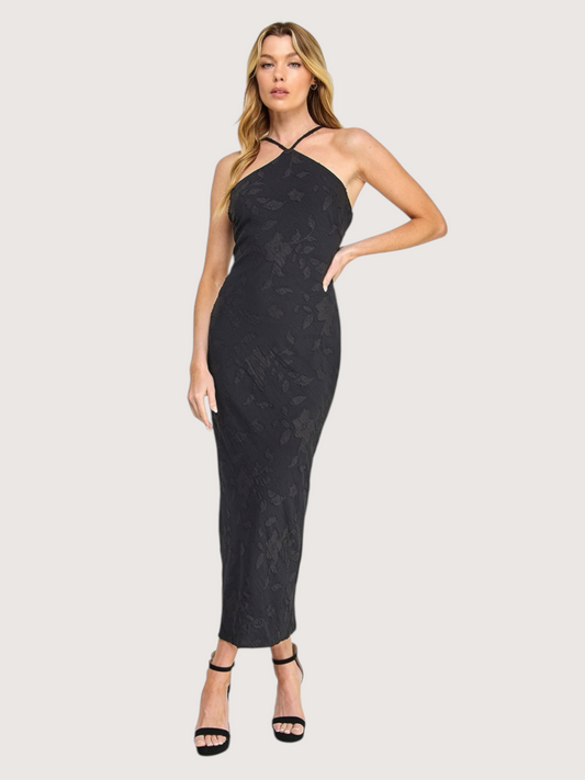 Halter Neck Maxi Dress