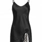 VINTAGE Mini Satin Slip Dress