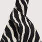 Zebra Knot Bag