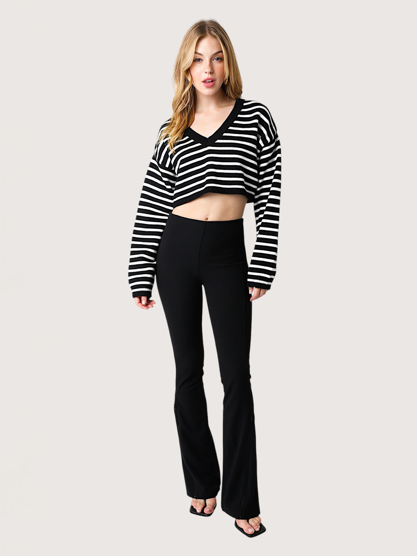 Jewel Slim Flare Pant