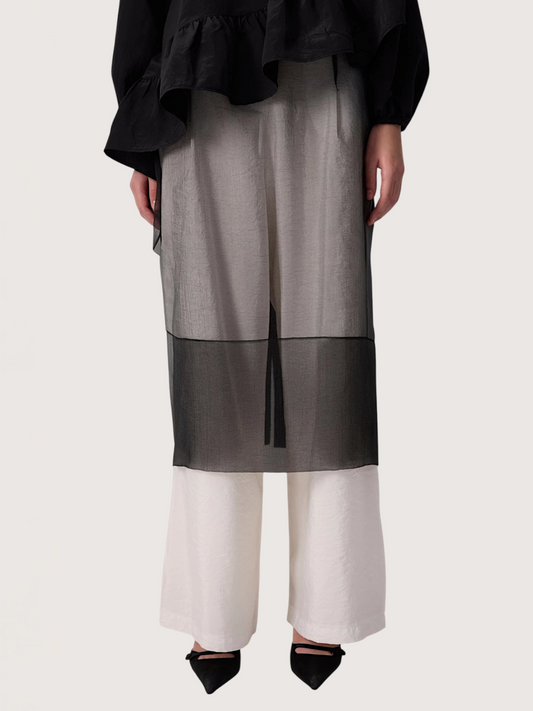 Sheer Pencil Skirt