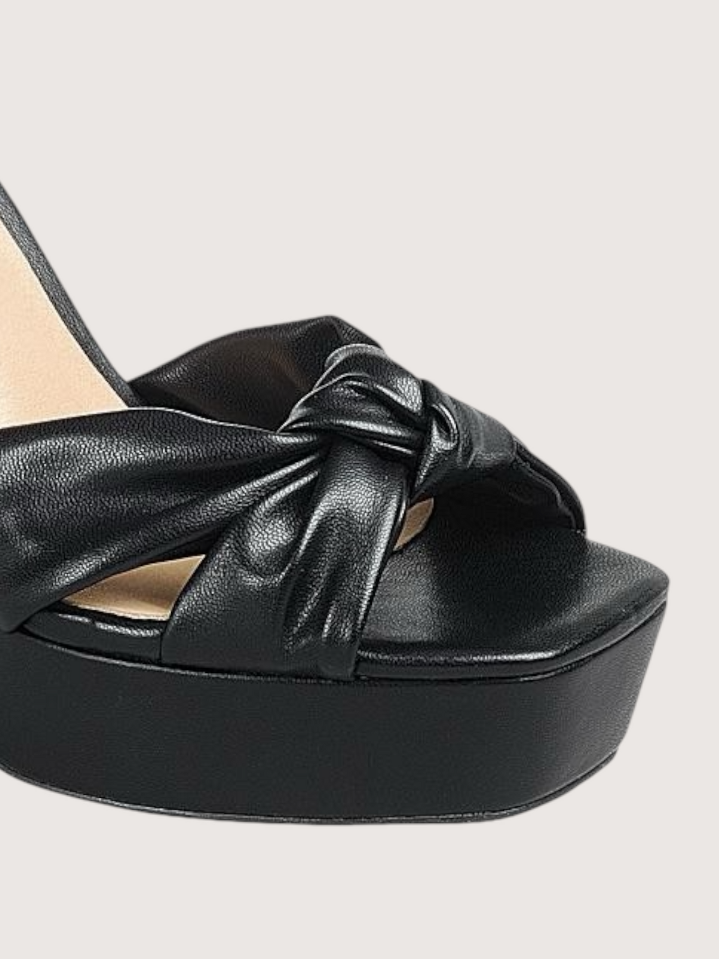 Knotted Platform Sandal