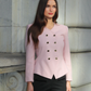 Jackie Button Front Blazer
