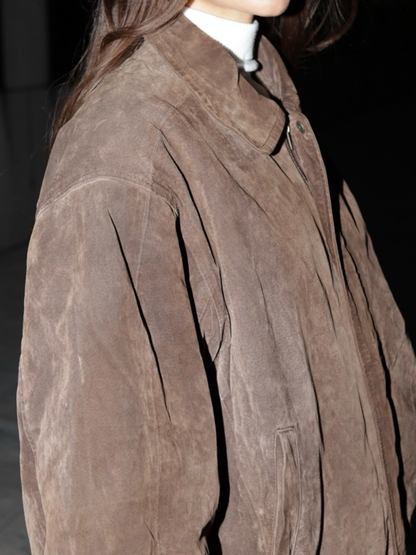 Sutter Suede Bomber Jacket