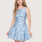 Floral Print Cocktail Dress