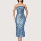 Sequin Midi Dress