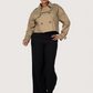 Cropped Trench Coat
