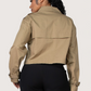 Cropped Trench Coat