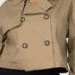 Cropped Trench Coat