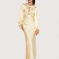 Balloon Sleeve Maxi Dress