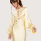 Balloon Sleeve Maxi Dress