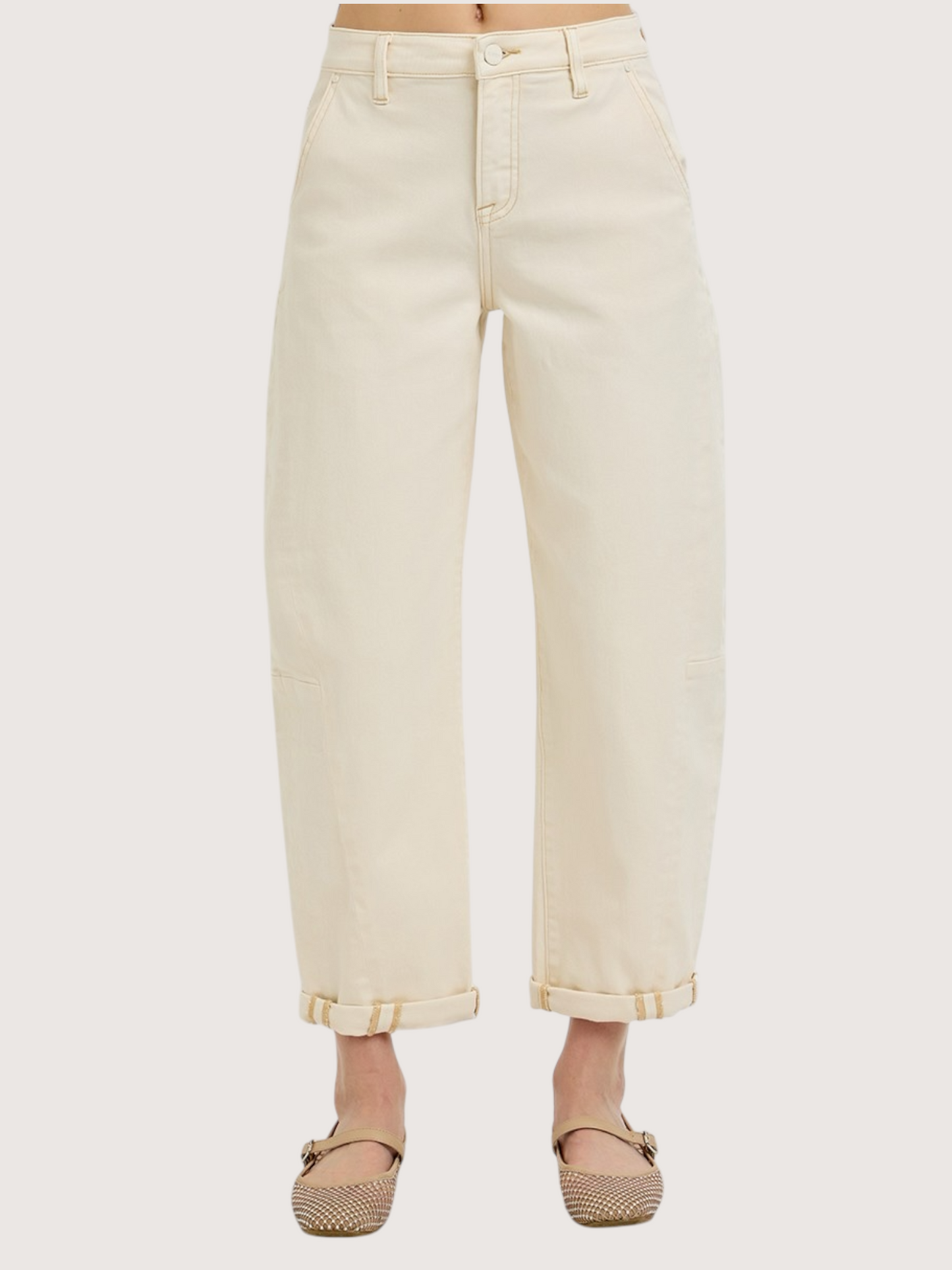 Relaxed Barrel Denim