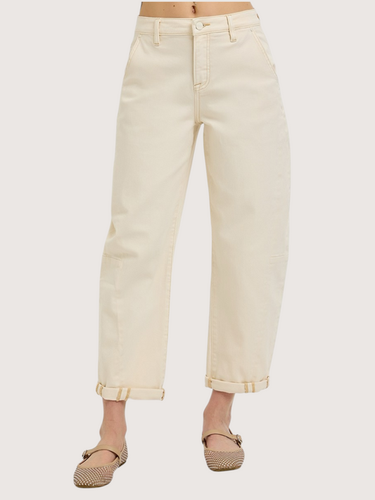 Relaxed Barrel Denim