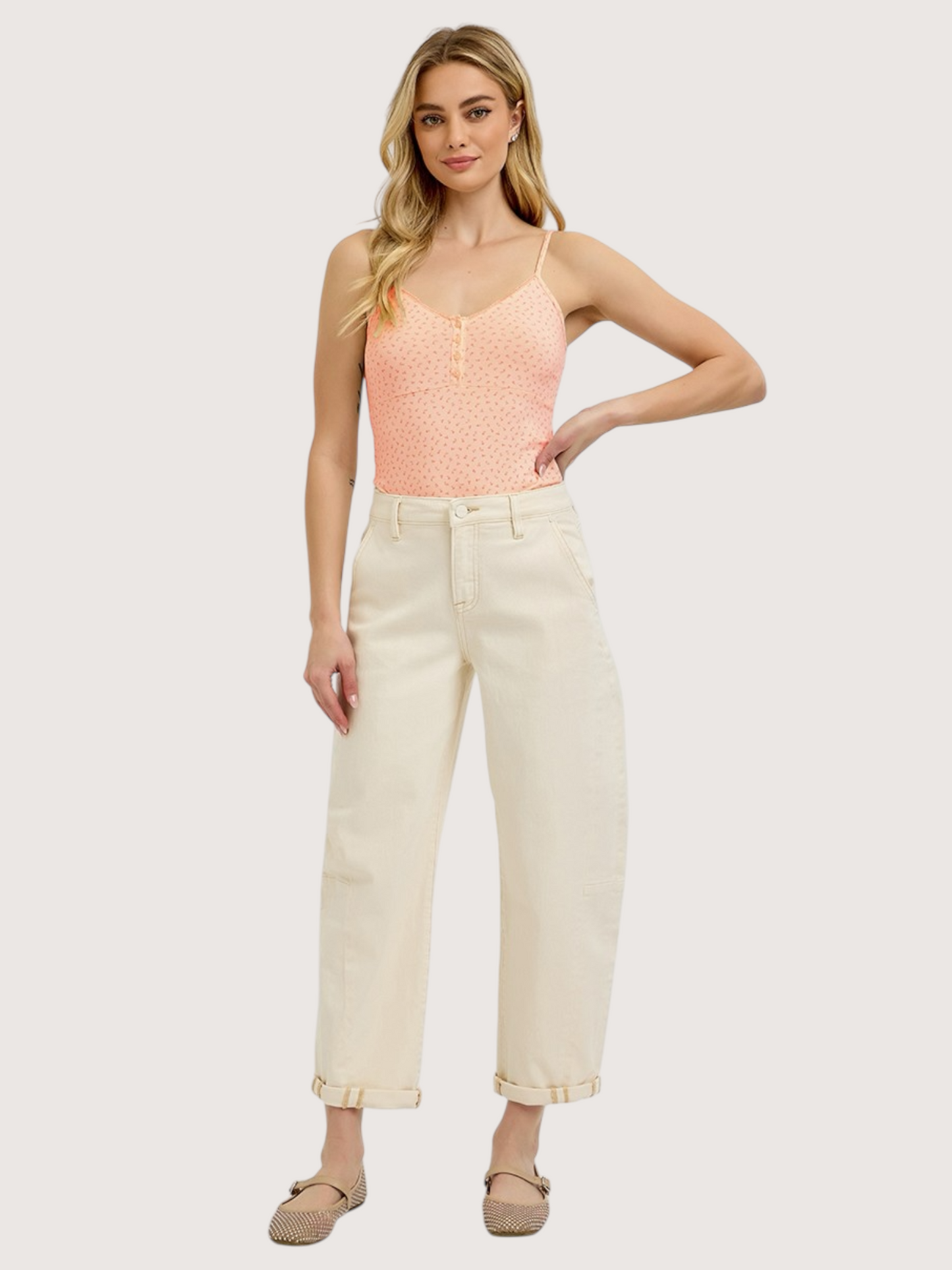Relaxed Barrel Denim