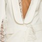 Lace Trim Blazer