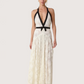 Lace Halter Maxi Dress
