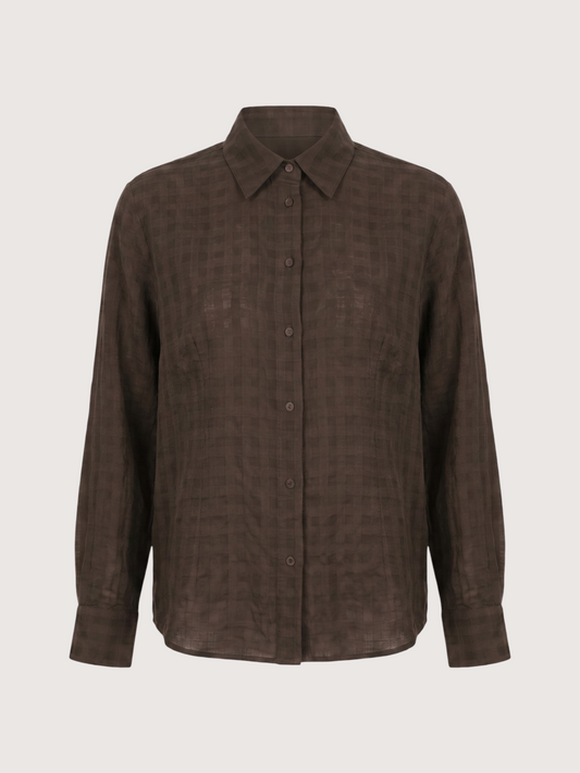 Brynn Plaid Button Up
