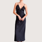 Ruffle Trim Maxi Dress