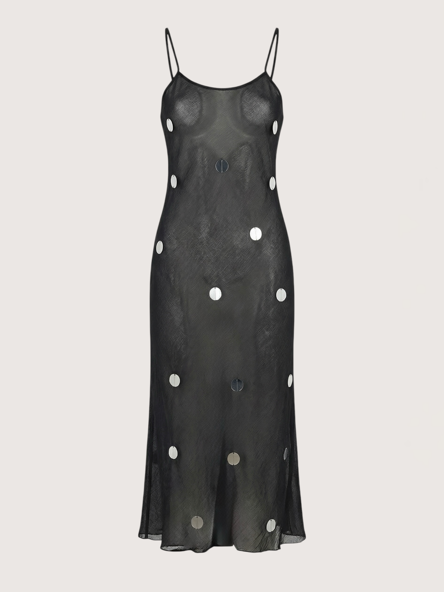 Large Sequin Slip Dress