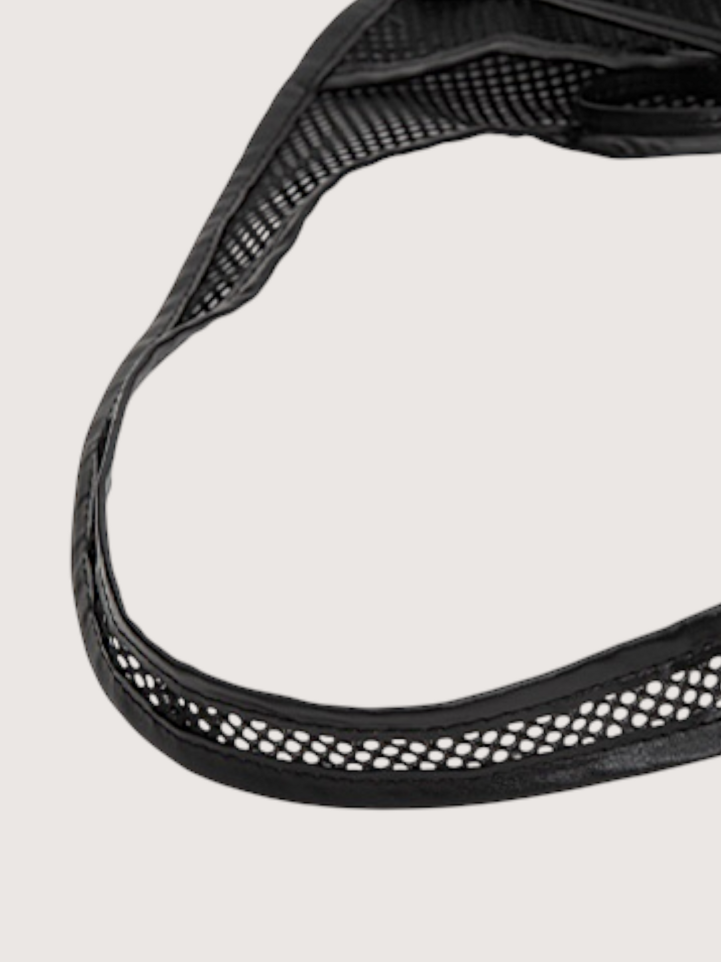 Mesh Hobo Tote | Black